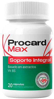 Procard Max México - Presión y colesterol bajo control - Presión Arterial